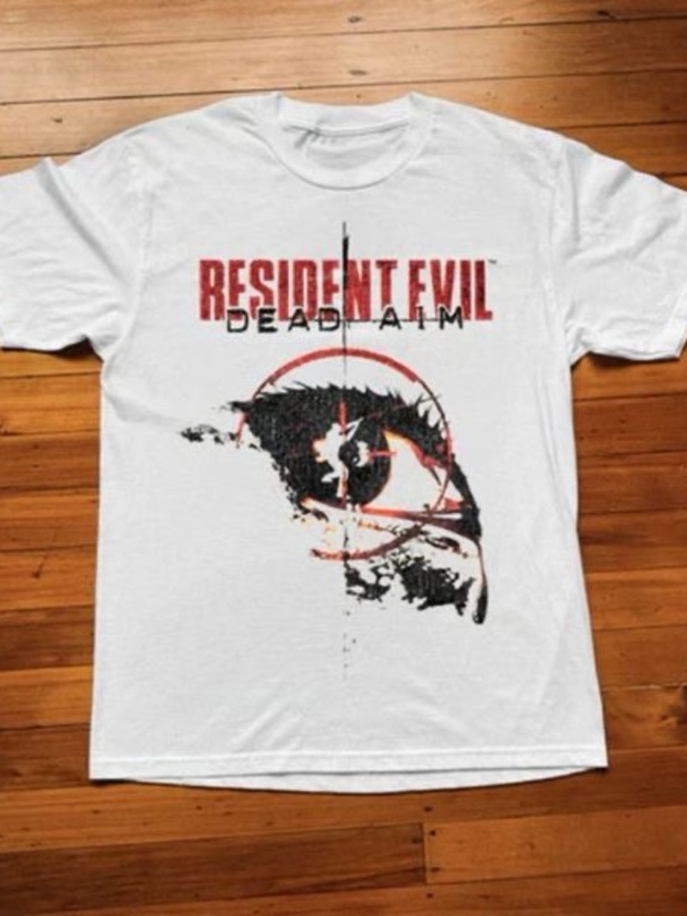 Resident Evil Dead Aim Graphic Tee - White